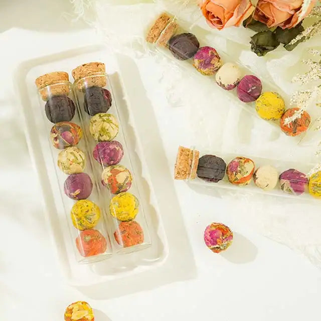 Updated (Price) - Golden Chrysanthemum - Blooming Tea Ball