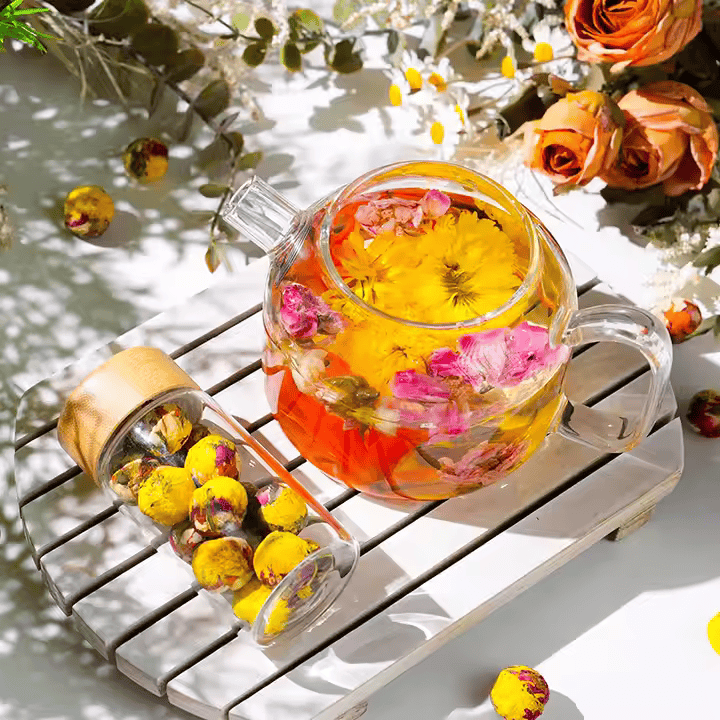 Updated (Price) - White Jasmine - Blooming Tea Ball