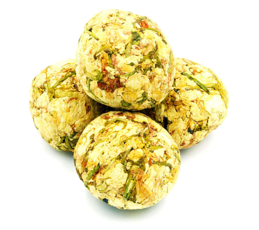 Updated (Price) - White Jasmine - Blooming Tea Ball